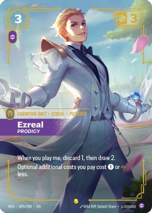 Ezreal, Prodigy (SP5/006) - Vendetta Foil