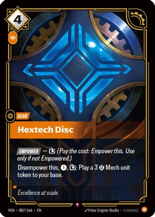 Hextech Disc (087/166) - Vendetta Foil