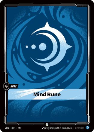 Mind Rune (R03) - Vendetta