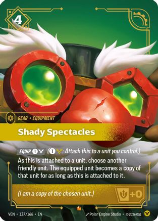 Shady Spectacles (137/166) - Vendetta Foil