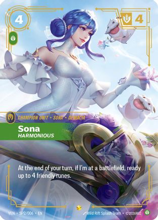 Sona, Harmonious (SP2/006) - Vendetta Foil
