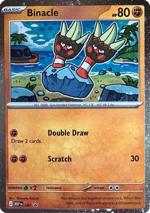 Binacle 087  - Holofoil ME Mega Evolution Promo - Promo
