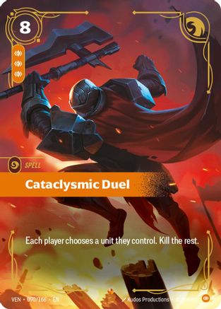 Cataclysmic Duel (090/166) - Vendetta Foil