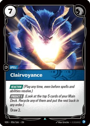 Clairvoyance (056/166) - Vendetta