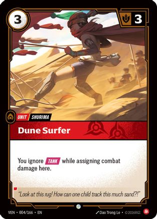 Dune Surfer (004/166) - Vendetta