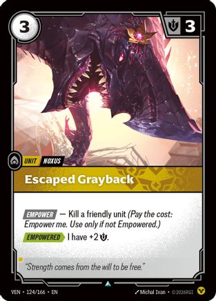 Escaped Grayback (124/166) - Vendetta