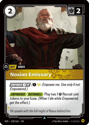 Noxian Emissary (128/166) - Vendetta