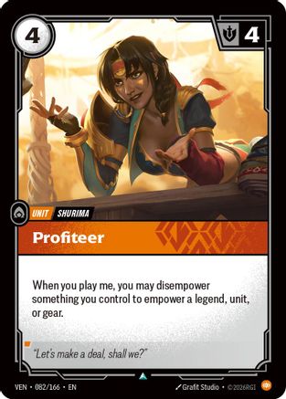 Profiteer (082/166) - Vendetta