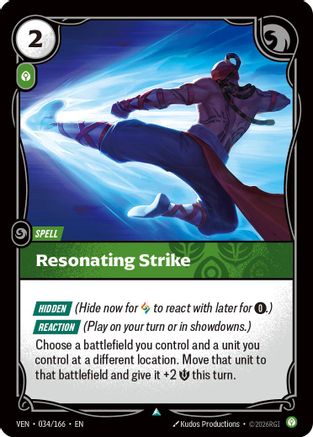 Resonating Strike (034/166) - Vendetta
