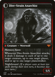 Volatile Arsonist (DBL-448) - Innistrad: Double Feature: (Double Faced Transform) Foil