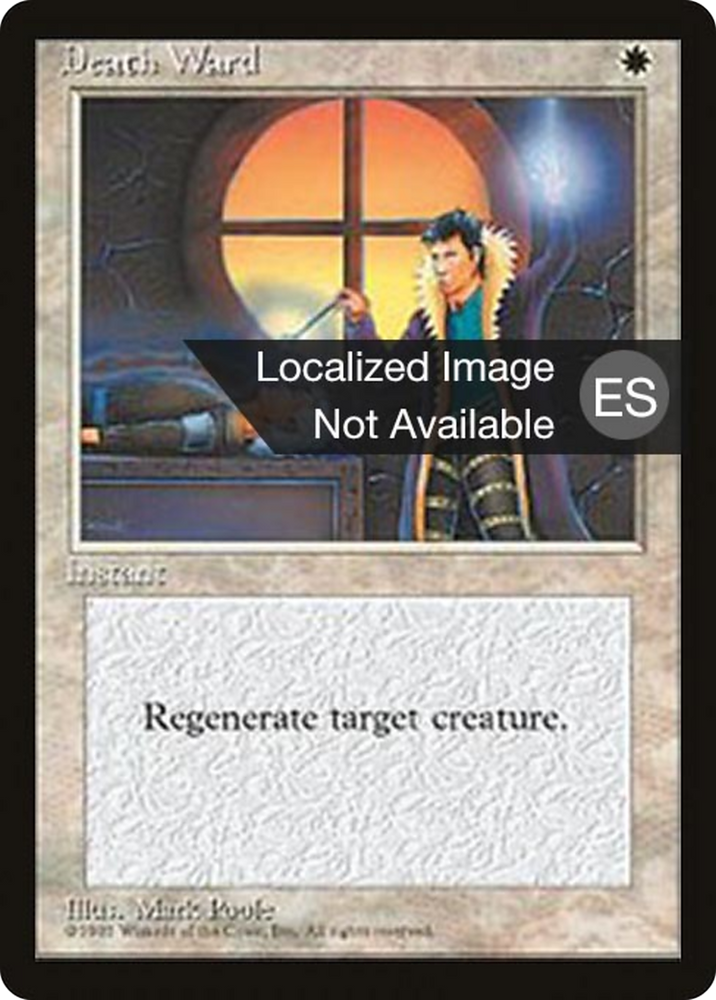 Death Ward (4BB-) - Fourth Edition Foreign Black Border