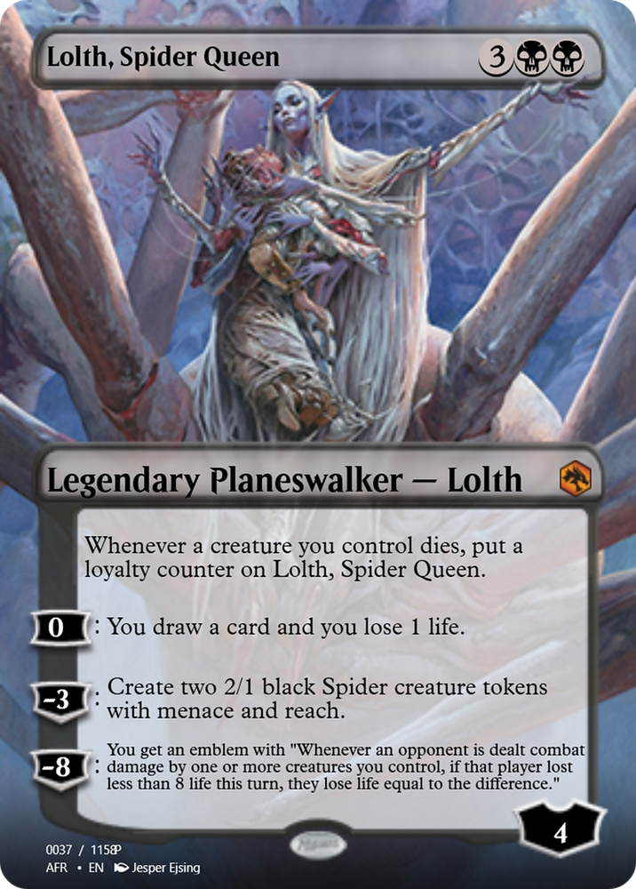 Lolth, Spider Queen (PRM-92690) - Magic Online Promos