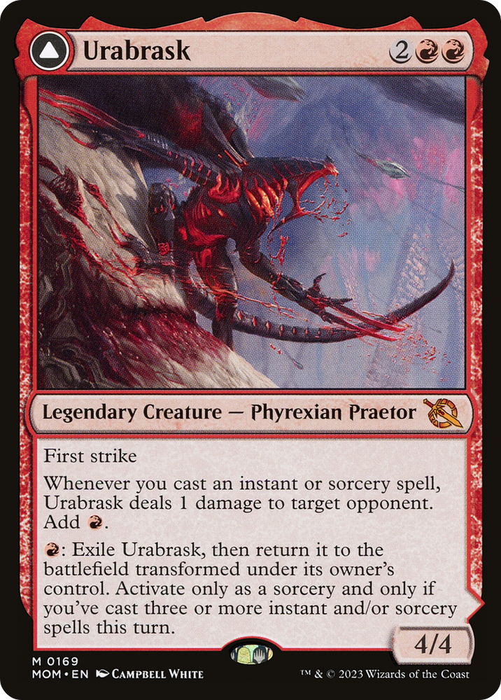 Urabrask (MOM-169) - March of the Machine Foil