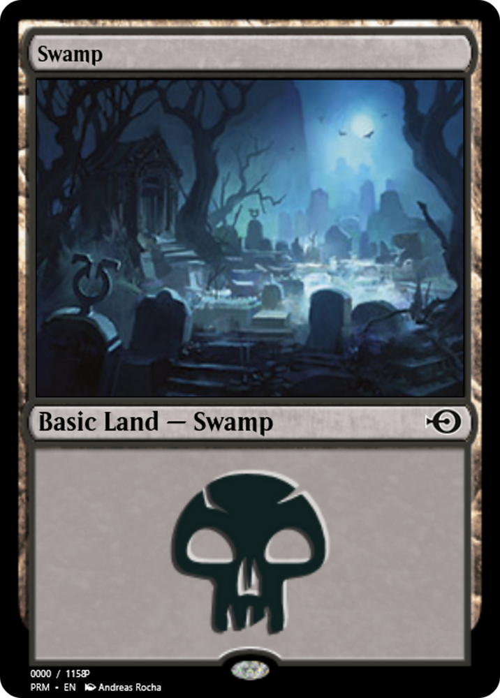 Swamp (PRM-81892) - Magic Online Promos Foil