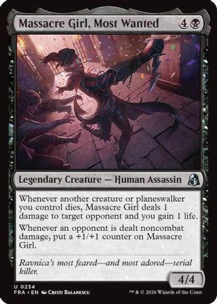 Massacre Girl, Most Wanted (FRA-234) - Reality Fracture