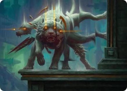 Flickering Hound Art Card (2/54) (ASFRA-002) - Art Series: Reality Fracture