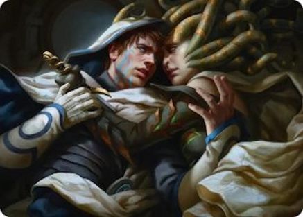 Vraska's Final Mercy Art Card (ASFRA-015) - Art Series: Reality Fracture