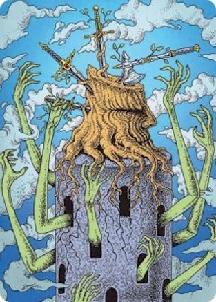 Flourishing Grapple Art Card (ASFRA-051) - Art Series: Reality Fracture
