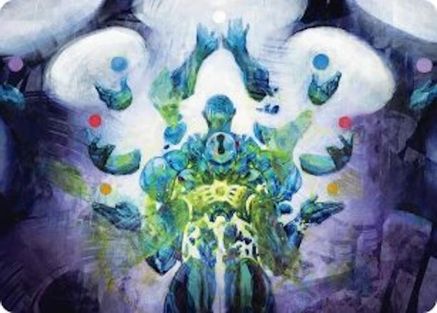 Avatar of Burgeoning Echoes Art Card (ASFRA-024) - Art Series: Reality Fracture