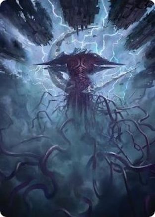 Emrakul, the Exigent Doom Art Card (ASFRA-001) - Art Series: Reality Fracture