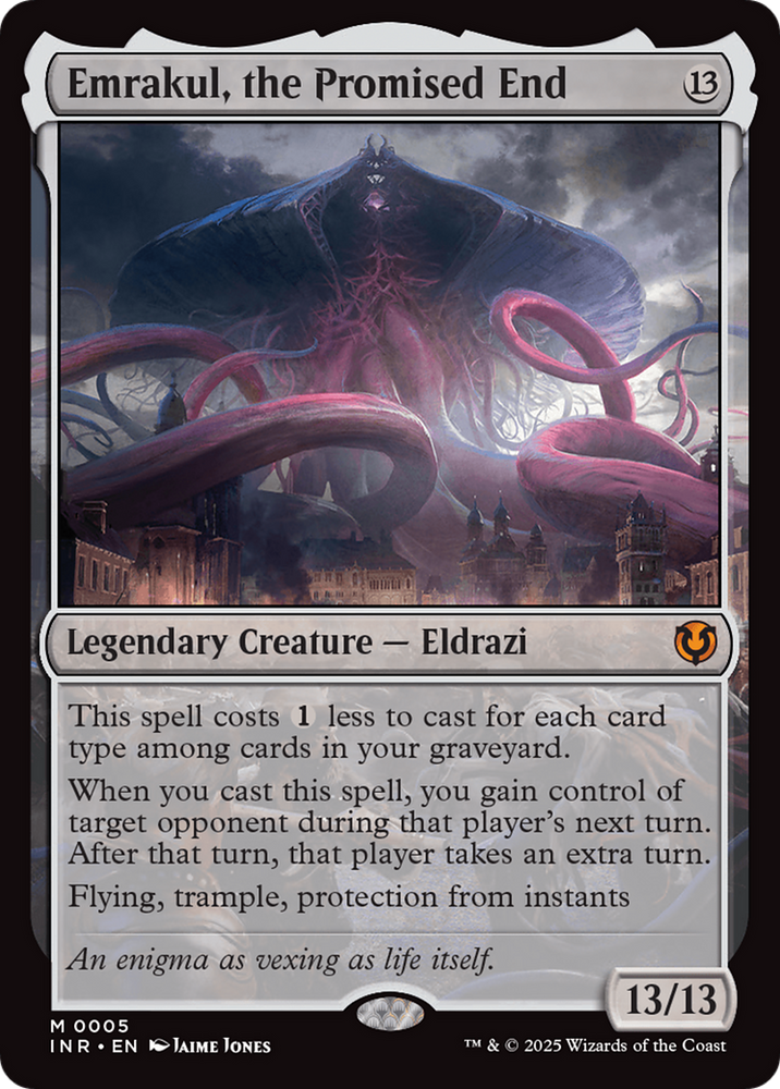 Emrakul, the Promised End (INR-005) - Innistrad Remastered Foil