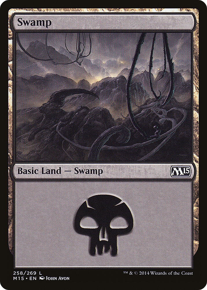 Swamp (258) (M15-258) - Magic 2015 Foil