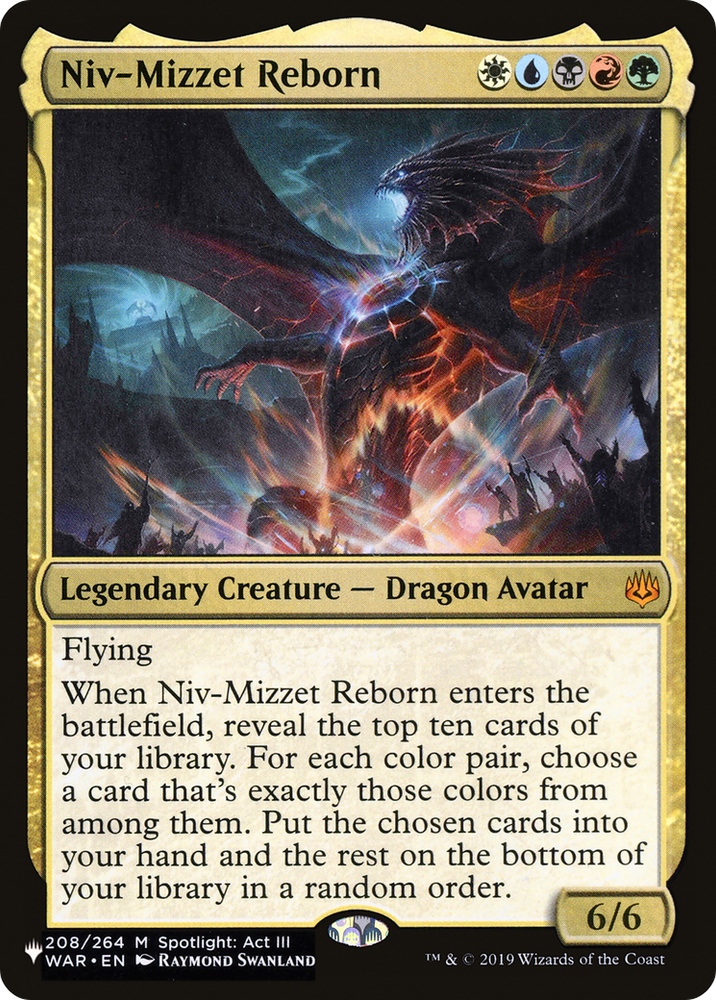Niv-Mizzet Reborn (LIST-WAR-208) - The List