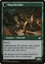 Bird Admirer (MID-169) - Innistrad: Midnight Hunt: (Double Faced Transform)
