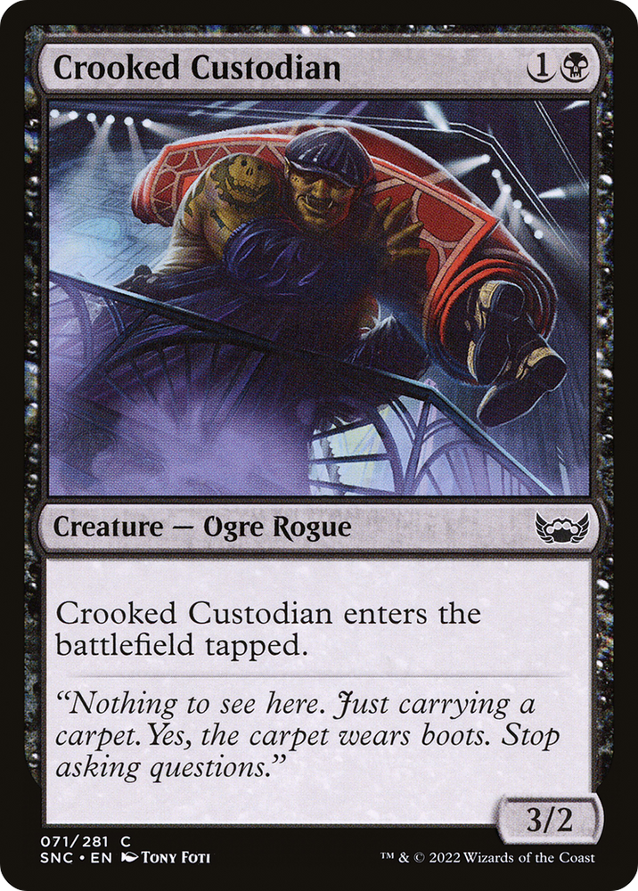 Crooked Custodian (SNC-071) - Streets of New Capenna