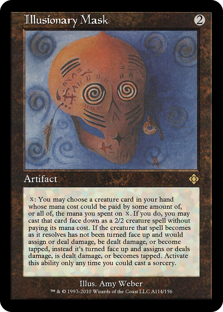 Illusionary Mask (TD0-A114) - Magic Online Theme Decks