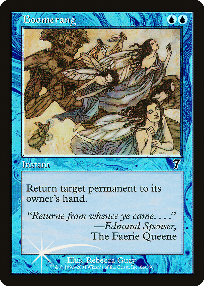 Boomerang (7ED-64★) - Seventh Edition Foil