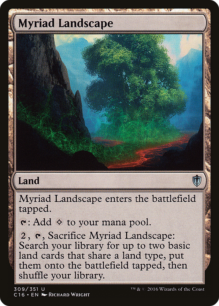 Myriad Landscape (C16-309) - Commander 2016