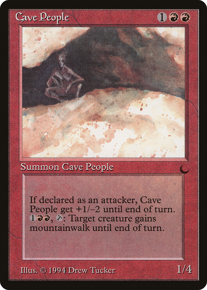 Cave People (DRK-) - The Dark
