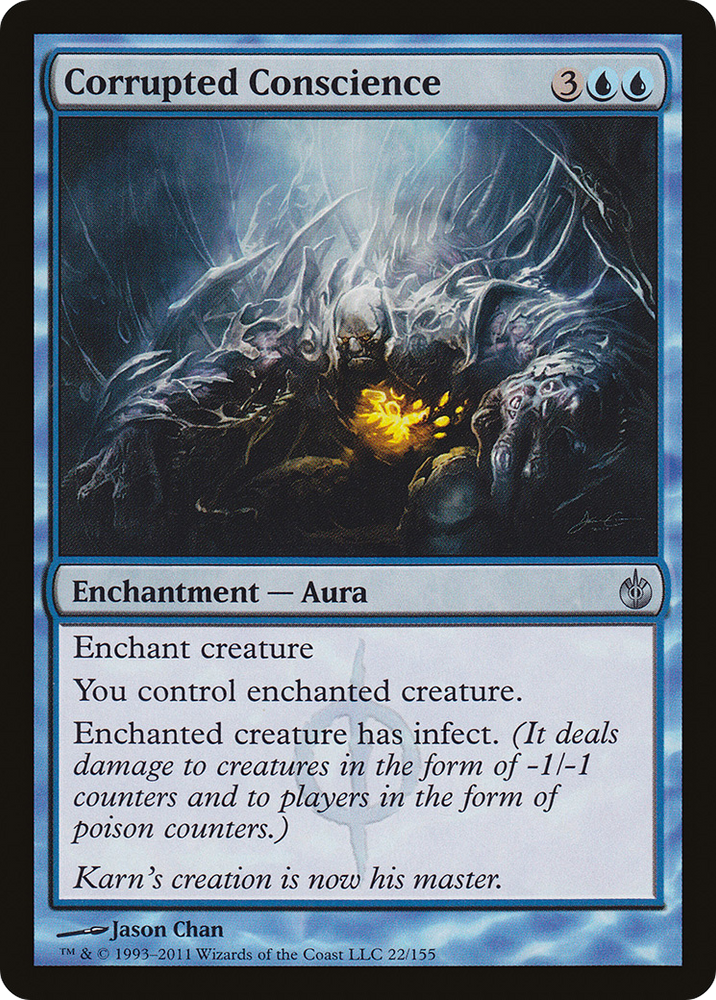 Corrupted Conscience (MBS-022) - Mirrodin Besieged Foil