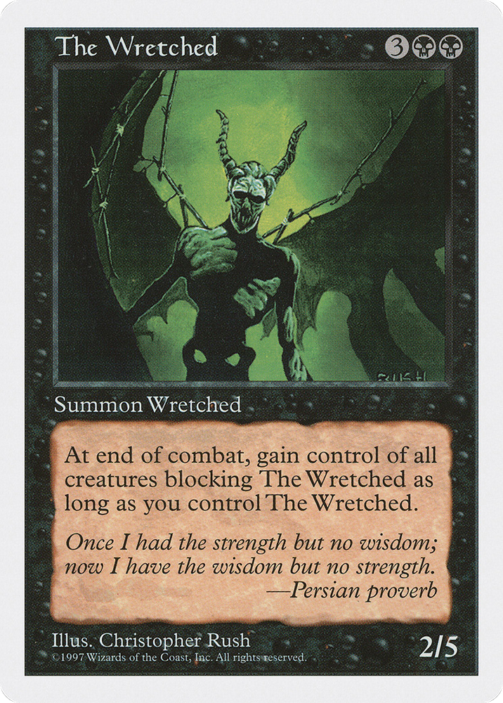The Wretched (5ED-197) - Fifth Edition