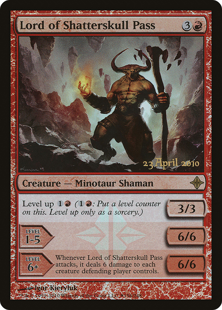 Lord of Shatterskull Pass (LARP-156★) - Rise of the Eldrazi Promos Foil