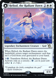 Heliod, the Radiant Dawn (PRE-17S) - March of the Machine Promos: (enchantment) Foil