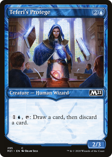 Teferi's Protege (Showcase) (M21-295) - Core Set 2021: (Showcase)