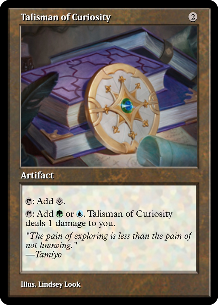 Talisman of Curiosity (PRM-91387) - Magic Online Promos Foil