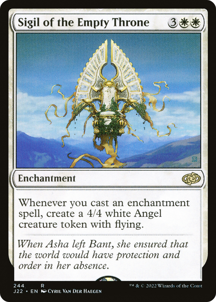 Sigil of the Empty Throne (J22-244) - Jumpstart 2022