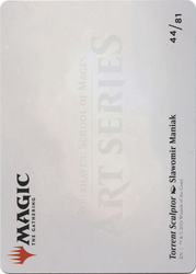 Torrent Sculptor // Torrent Sculptor (ASTX-044) - Strixhaven Art Series (Borderless) Foil