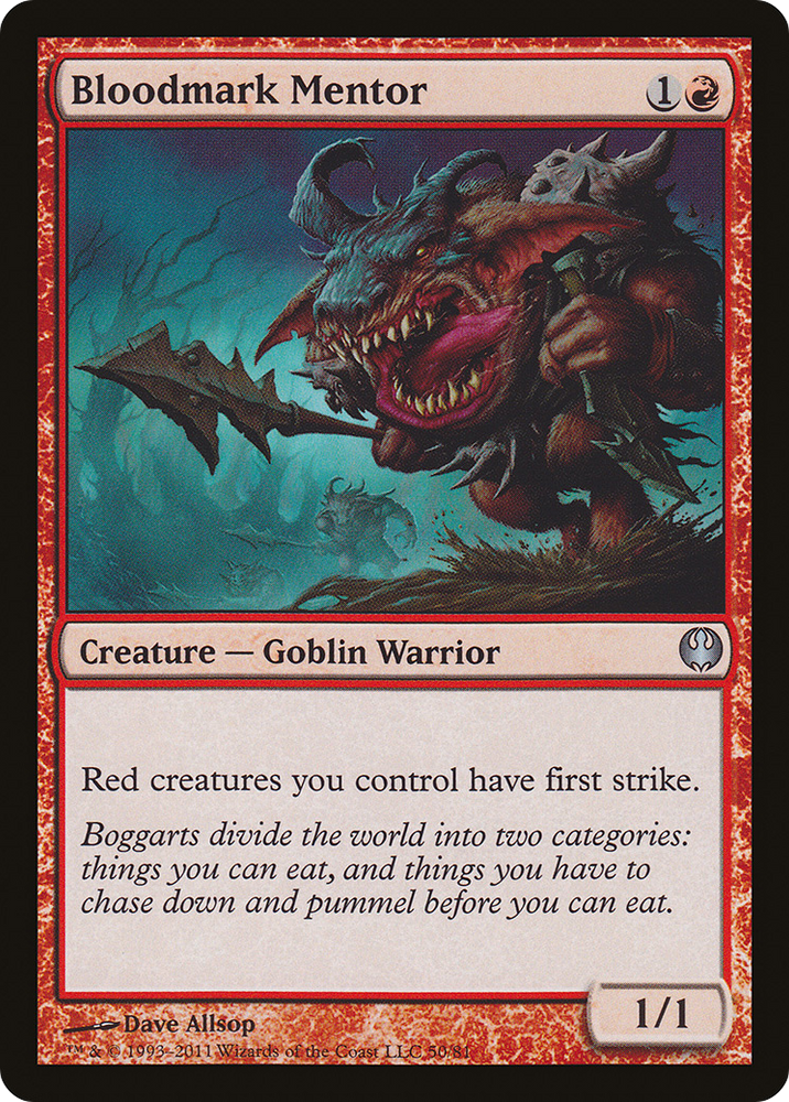 Bloodmark Mentor (DDG-050) - Duel Decks: Knights vs. Dragons