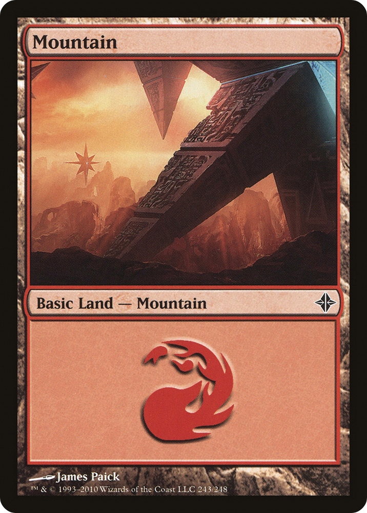 Mountain (243) (ROE-243) - Rise of the Eldrazi Foil