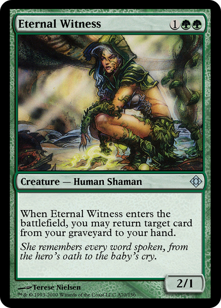 Eternal Witness (TD0-A70) - Magic Online Theme Decks