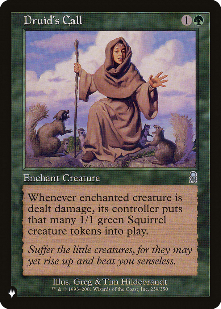Druid's Call (LIST-ODY-239) - The List