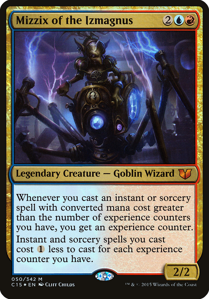 Mizzix of the Izmagnus (Commander 2015) (OVER-050) - Commander 2015 Oversized Foil