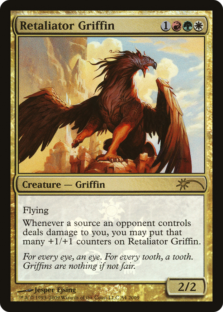 Retaliator Griffin (MEDIA-0A4) - Alara Reborn Promos Foil