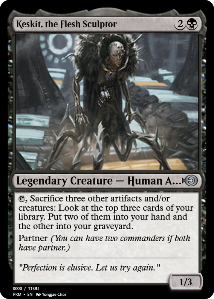 Keskit, the Flesh Sculptor (PRM-86328) - Magic Online Promos