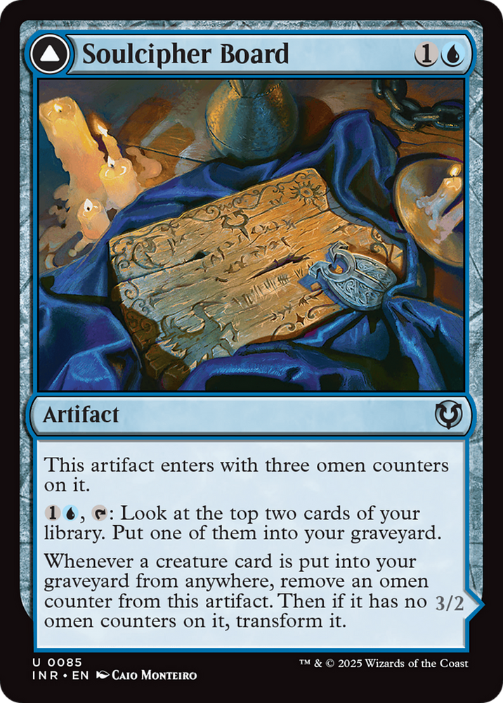 Soulcipher Board // Cipherbound Spirit (INR-085) - Innistrad Remastered Foil