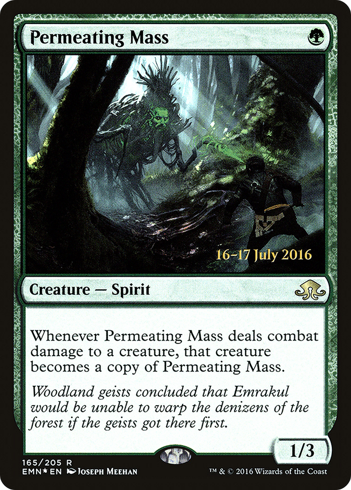 Permeating Mass (PRE-165) - Eldritch Moon Promos Foil